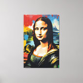 Mona Lisa Leinwanddruck (Vorderseite)