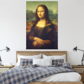 Mona Lisa Leinwanddruck (Insitu (Schlafzimmer))