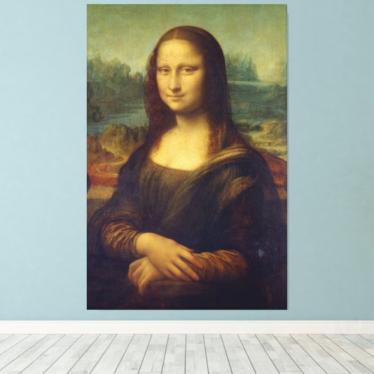 Mona Lisa Leinwanddruck (Insitu (Holzboden))