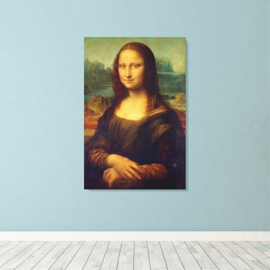 Mona Lisa Leinwanddruck (Insitu (Holzboden))