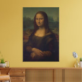 Mona Lisa Leinwanddruck (Insitu (Wohnzimmer))