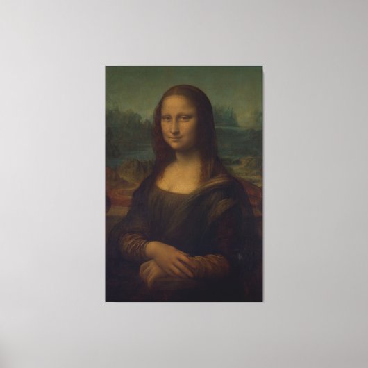 Mona Lisa Leinwanddruck (Vorderseite)