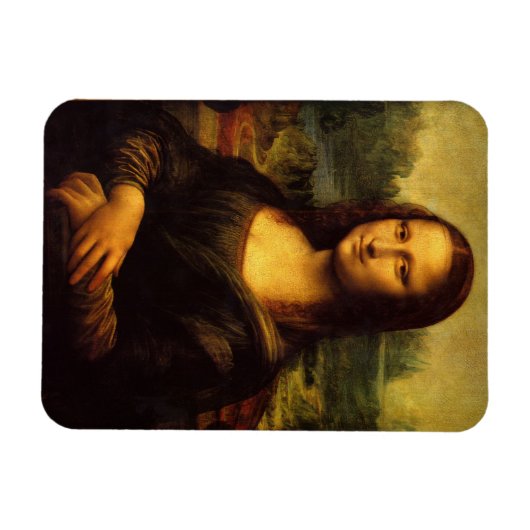 Mona Lisa ... Leonardo da Vinci ~ 1503-1517 Magnet (Horizontal)