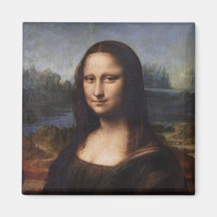 Mona Lisa & Leonardo da Vinci /altes Italien Magnet