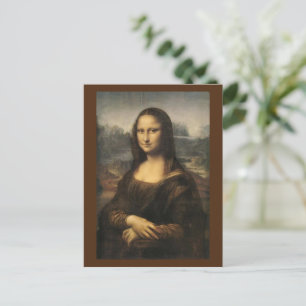 Mona Lisa - Leonardo Da Vinci Feiertagspostkarte
