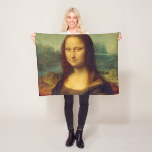 Mona Lisa, Leonardo da Vinci Fleecedecke