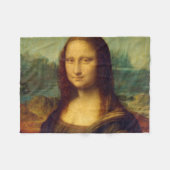 Mona Lisa, Leonardo da Vinci Fleecedecke (Vorderseite (Horizontal))