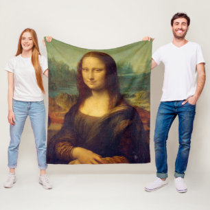 Mona Lisa, Leonardo da Vinci Fleecedecke