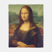 Mona Lisa, Leonardo da Vinci Fleecedecke (Vorderseite)