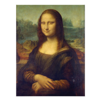 Mona Lisa , Leonardo da Vinci Fotodruck