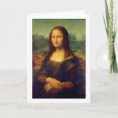 Mona Lisa, Leonardo da Vinci Karte (Vorderseite)