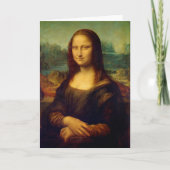 Mona Lisa | Leonardo da Vinci Karte (Vorderseite)