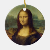 Mona Lisa - Leonardo da Vinci Keramik Ornament (Vorne)