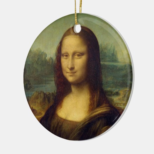 Mona Lisa | Leonardo da Vinci Keramik Ornament (Links)