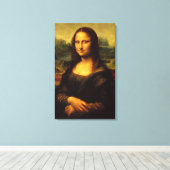 Mona Lisa, Leonardo Da Vinci, klassisches Gemälde Leinwanddruck (Insitu (Holzboden))