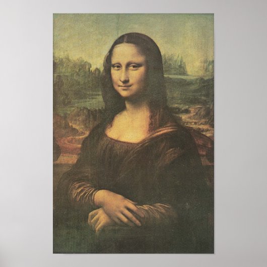 Mona Lisa Leonardo da Vinci Kunst Poster (Vorne)