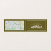 Mona Lisa, Leonardo Da Vinci, Kunsthandwerksgeschä Visitenkarten (Innenseite Aufgefaltet)