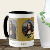 Mona Lisa, Leonardo da Vinci, Leinwand Kaffeetasse