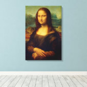 Mona Lisa | Leonardo da Vinci Leinwanddruck (Insitu (Holzboden))