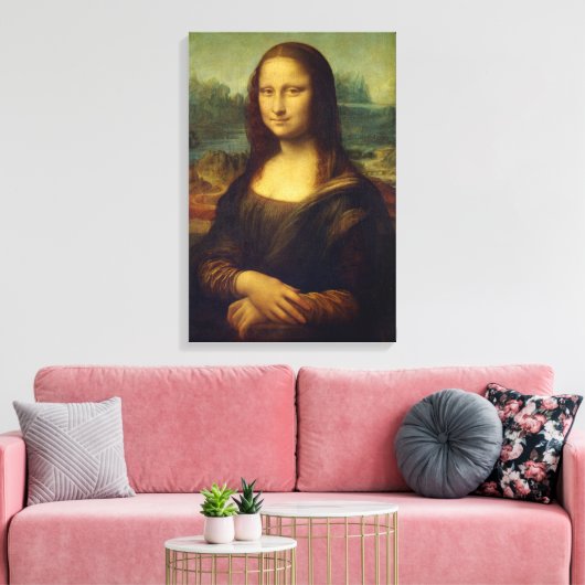 Mona Lisa | Leonardo da Vinci Leinwanddruck (Insitu (Wohnzimmer))
