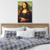 Mona Lisa | Leonardo da Vinci Leinwanddruck (Insitu (Schlafzimmer))
