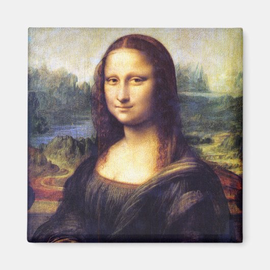 Mona Lisa, Leonardo da Vinci Magnet (Vorne)