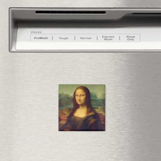 Mona Lisa - Leonardo da Vinci Magnet (In Situ (Geschirrspüler))