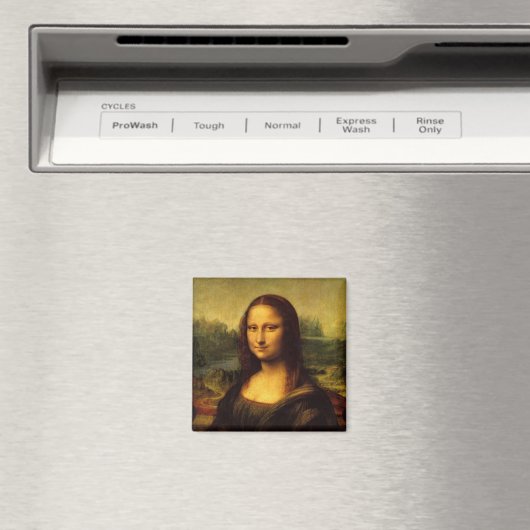 Mona Lisa Leonardo Da Vinci Magnet (In Situ (Geschirrspüler))