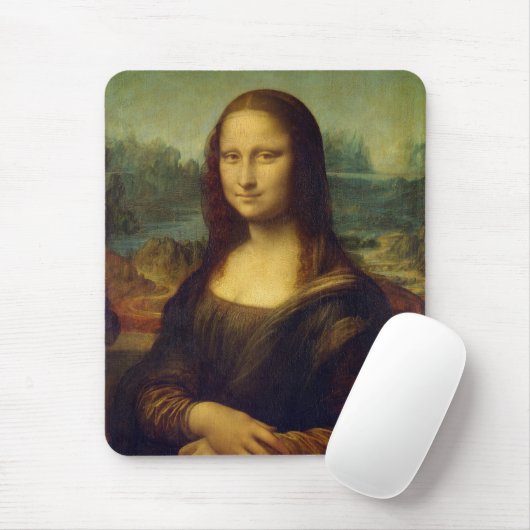 Mona Lisa | Leonardo da Vinci Mousepad (Mit Mouse)