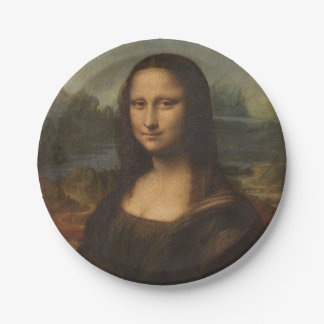 Mona Lisa Leonardo Da Vinci Pappteller