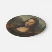 Mona Lisa Leonardo Da Vinci Pappteller (Schrägansicht)