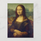 Mona Lisa - Leonardo da Vinci Postkarte (Vorderseite)