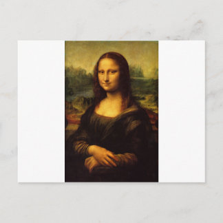 Mona Lisa - Leonardo Da Vinci Postkarte