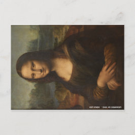 Mona Lisa Leonardo Da Vinci Postkarte