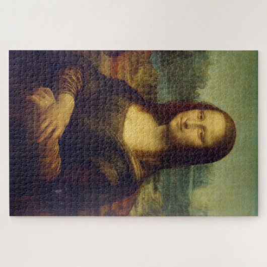 Mona Lisa, Leonardo da Vinci Puzzle (Horizontal)