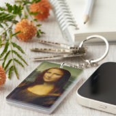 Mona Lisa Leonardo da Vinci Schlüsselanhänger (Vorderseite rechts)