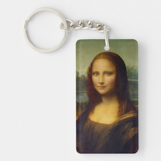 Mona Lisa Leonardo da Vinci Schlüsselanhänger (Vorderseite)