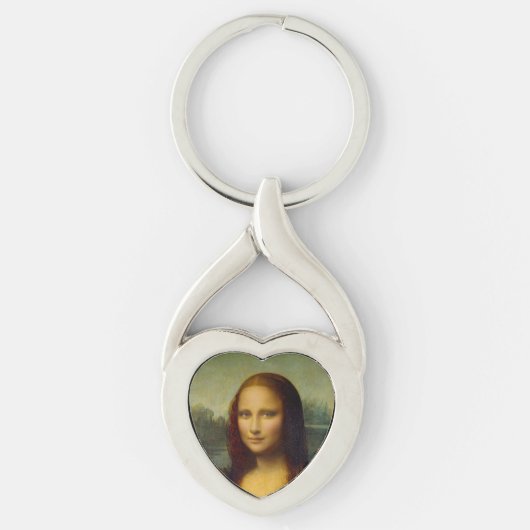 Mona Lisa Leonardo da Vinci Schlüsselanhänger (Vorderseite)