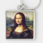 Mona Lisa, Leonardo da Vinci Schlüsselanhänger (Vorne)