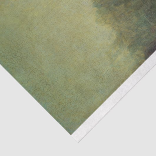 Mona Lisa, Leonardo da Vinci Seidenpapier (Ausschnitt)