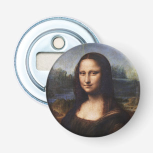 Mona Lisa & Leonardo da Vinci / Vintages Italien Flaschenöffner