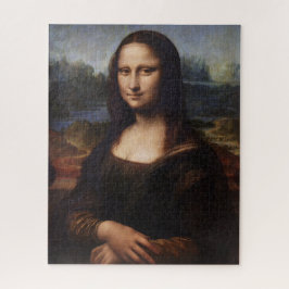Mona Lisa & Leonardo da Vinci / Vintages Italien Puzzle