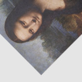 Mona Lisa & Leonardo da Vinci / Vintages Italien Seidenpapier (Ausschnitt)