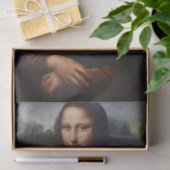 Mona Lisa & Leonardo da Vinci / Vintages Italien Seidenpapier (Geschenk)