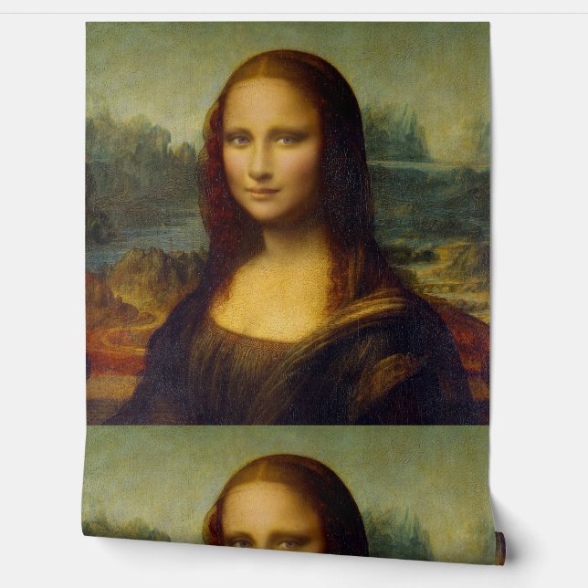 Mona Lisa Leonardo Frankreich Tapete (Abrollen)