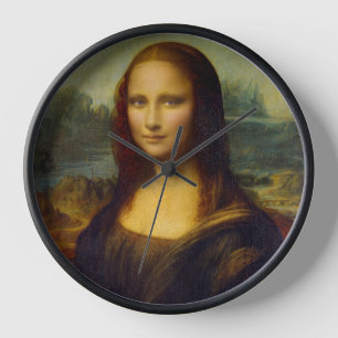 Mona Lisa Leonardo Frankreich Uhr