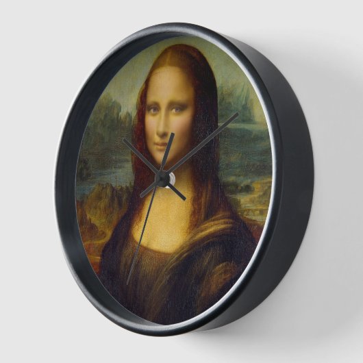 Mona Lisa Leonardo Frankreich Uhr (Winkel)