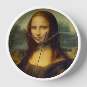 Mona Lisa Leonardo Frankreich Uhr