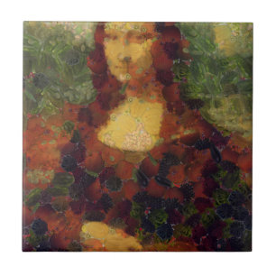 Mona Lisa Lettuce Vegane Kunstparadies Fliese