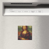Mona Lisa Lettuce Vegane Kunstparadies Magnet (In Situ (Geschirrspüler))